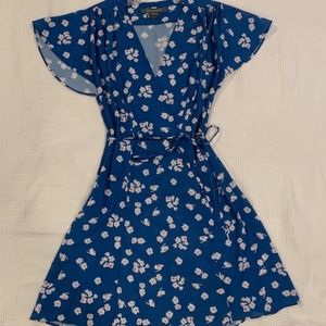 French Connection Tie Waist Dress